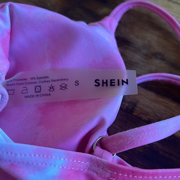 (3for$15)Small pink tie dye 2piece - - Picture 4 of 5